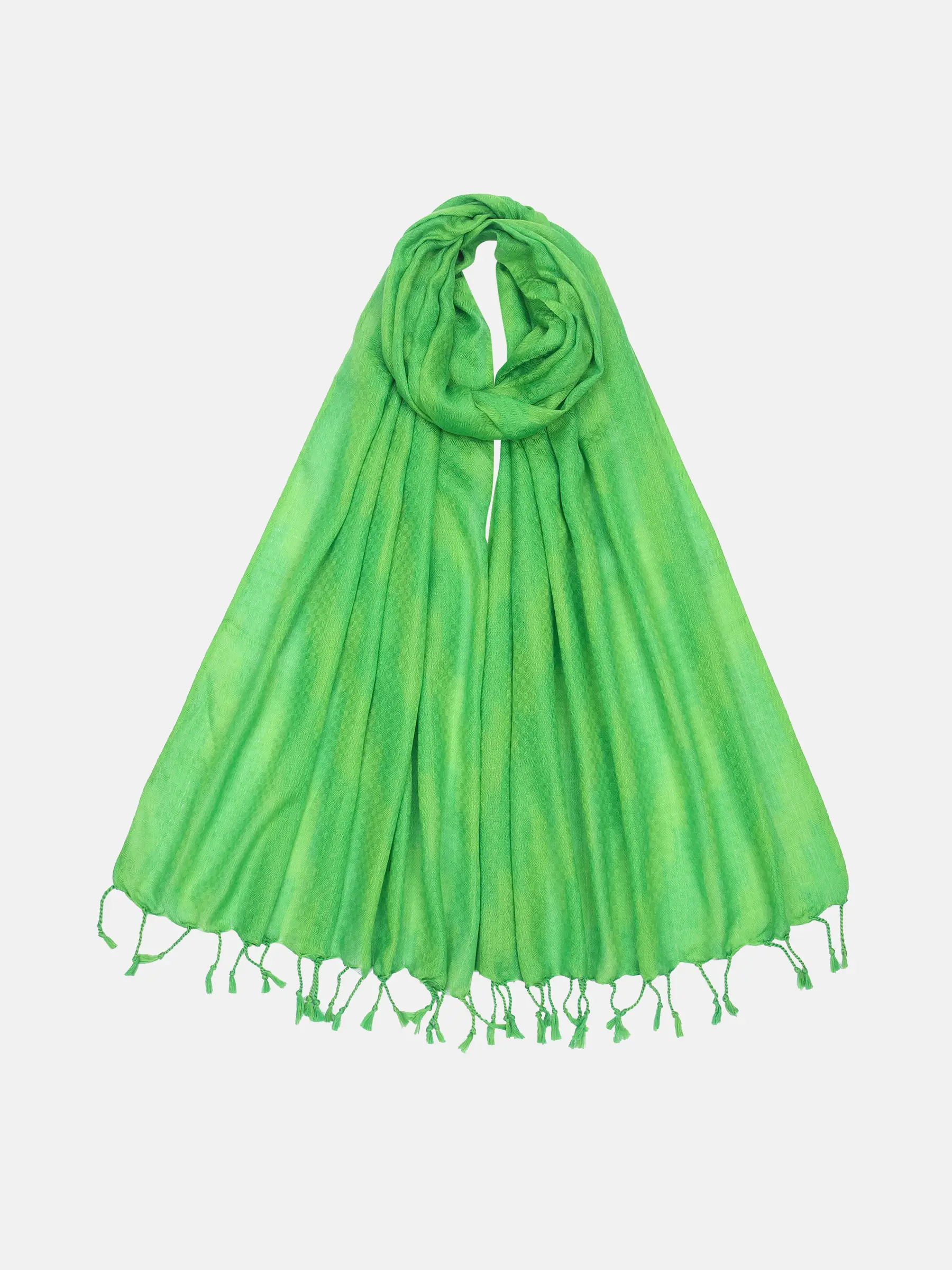 Green Handloom Viscoses Scarf